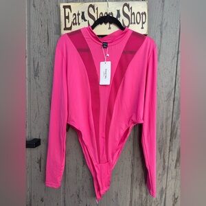 Pink Long Sleeve Shirt by Fever City